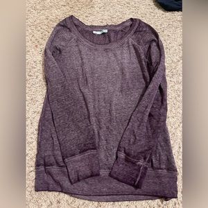 purple sweater type thing